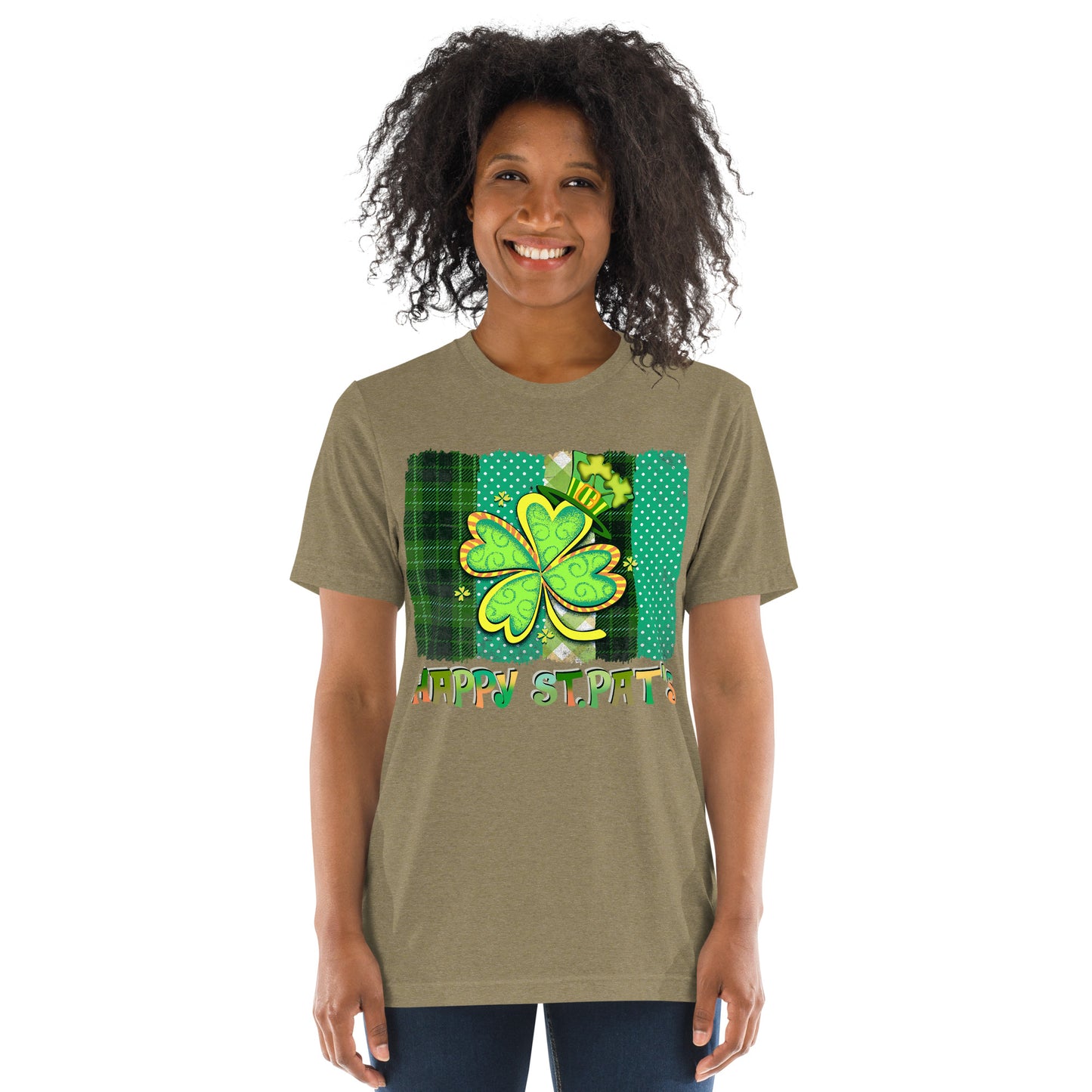 St. Patrick's, Happy St. Pat's, Unisex Short Sleeve, T-shirt