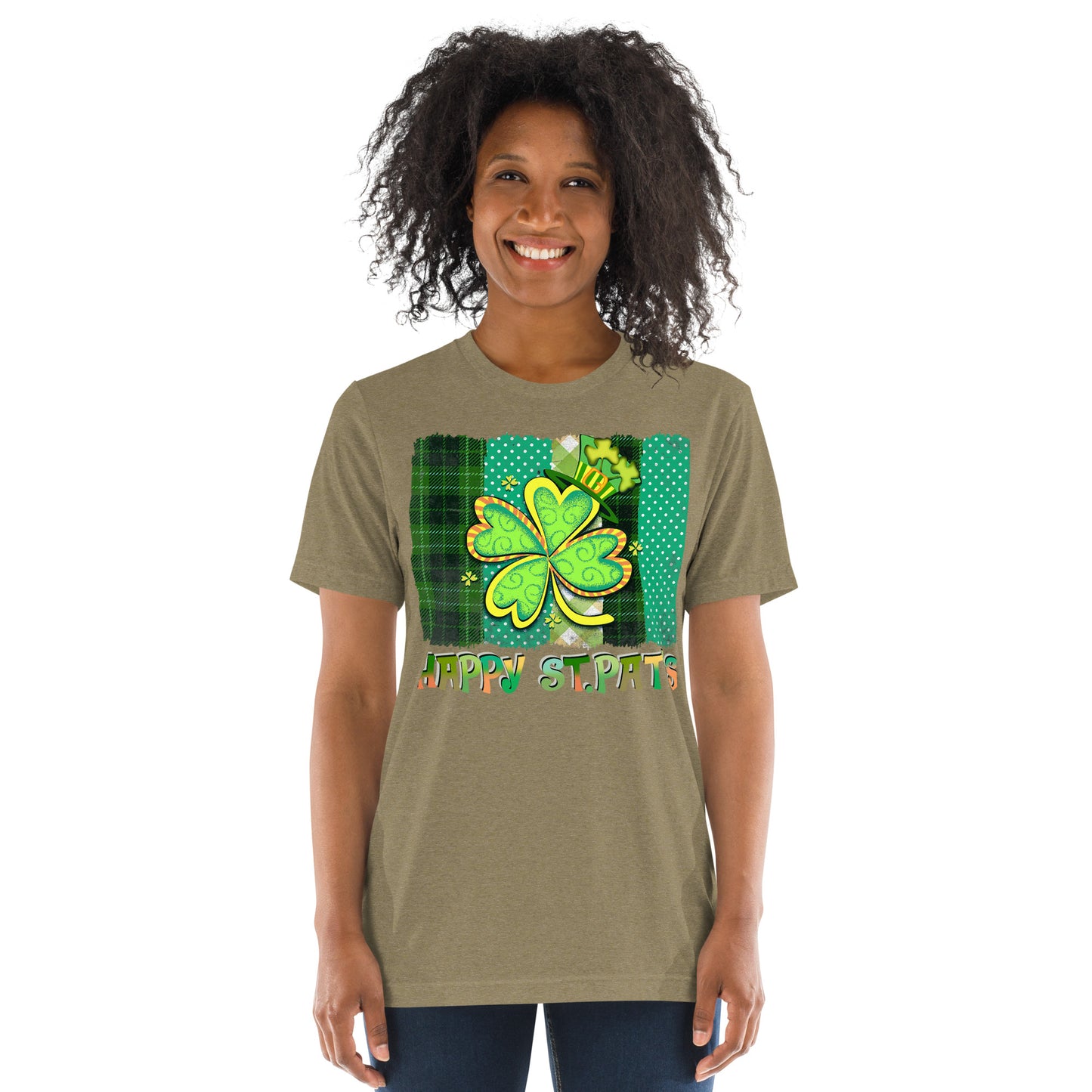St. Patrick's, Happy St. Pat's, Unisex Short Sleeve, T-shirt