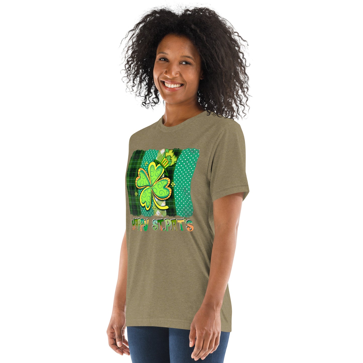 St. Patrick's, Happy St. Pat's, Unisex Short Sleeve, T-shirt