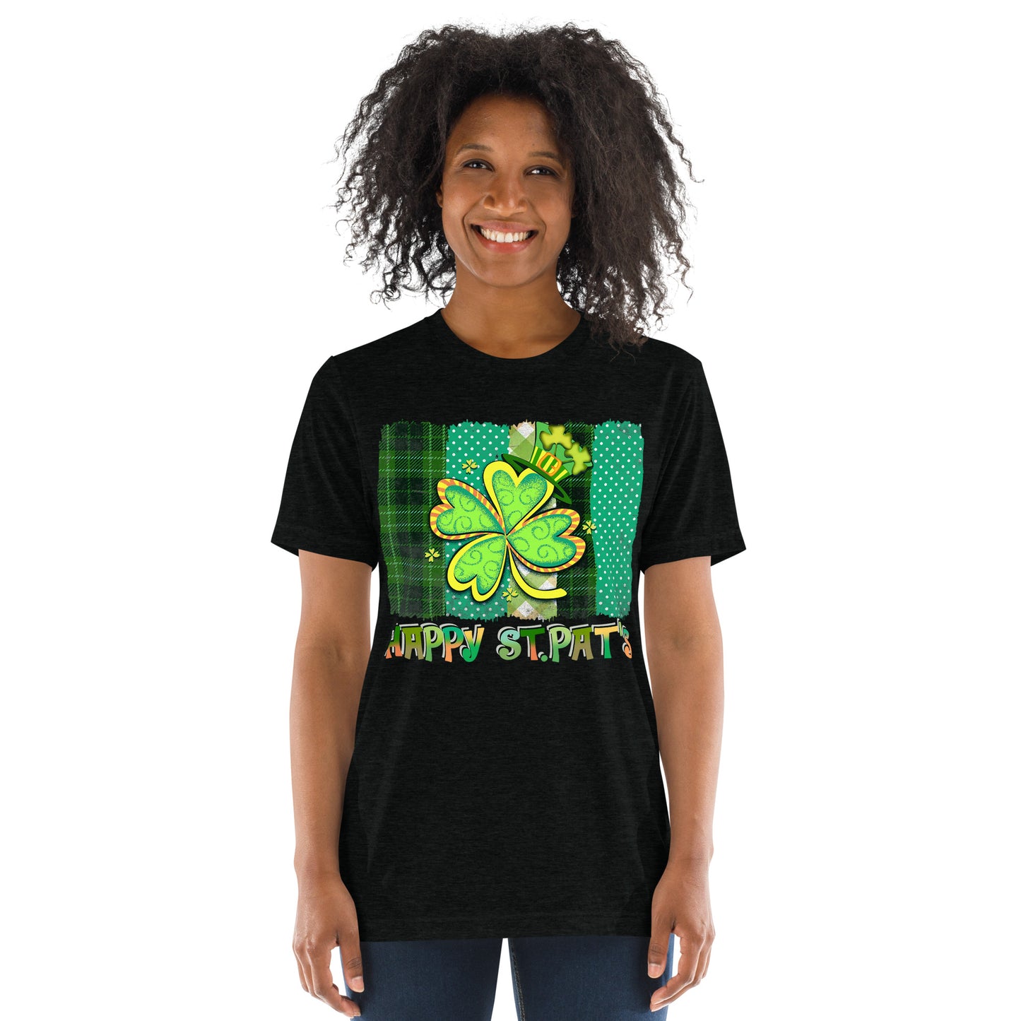 St. Patrick's, Happy St. Pat's, Unisex Short Sleeve, T-shirt