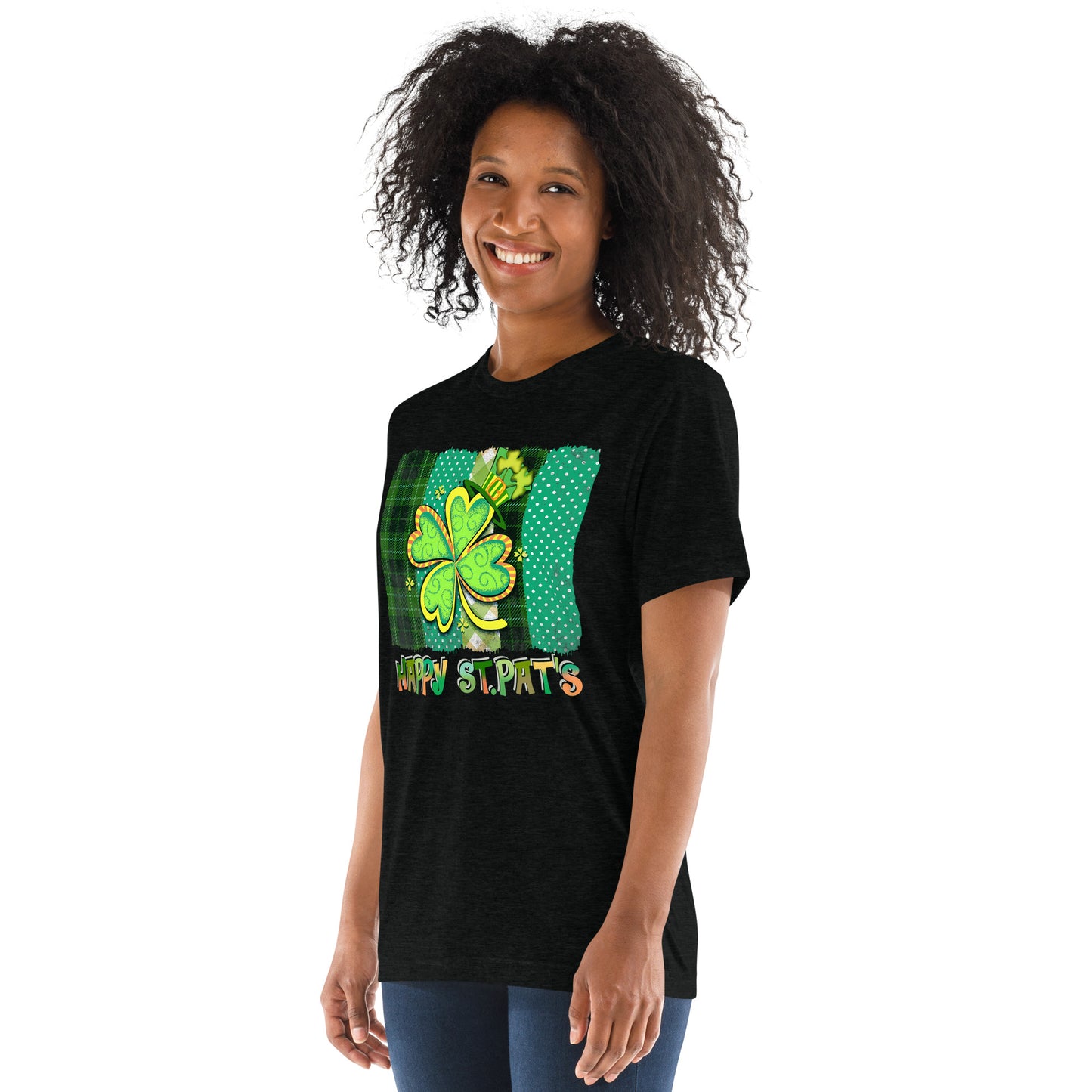 St. Patrick's, Happy St. Pat's, Unisex Short Sleeve, T-shirt