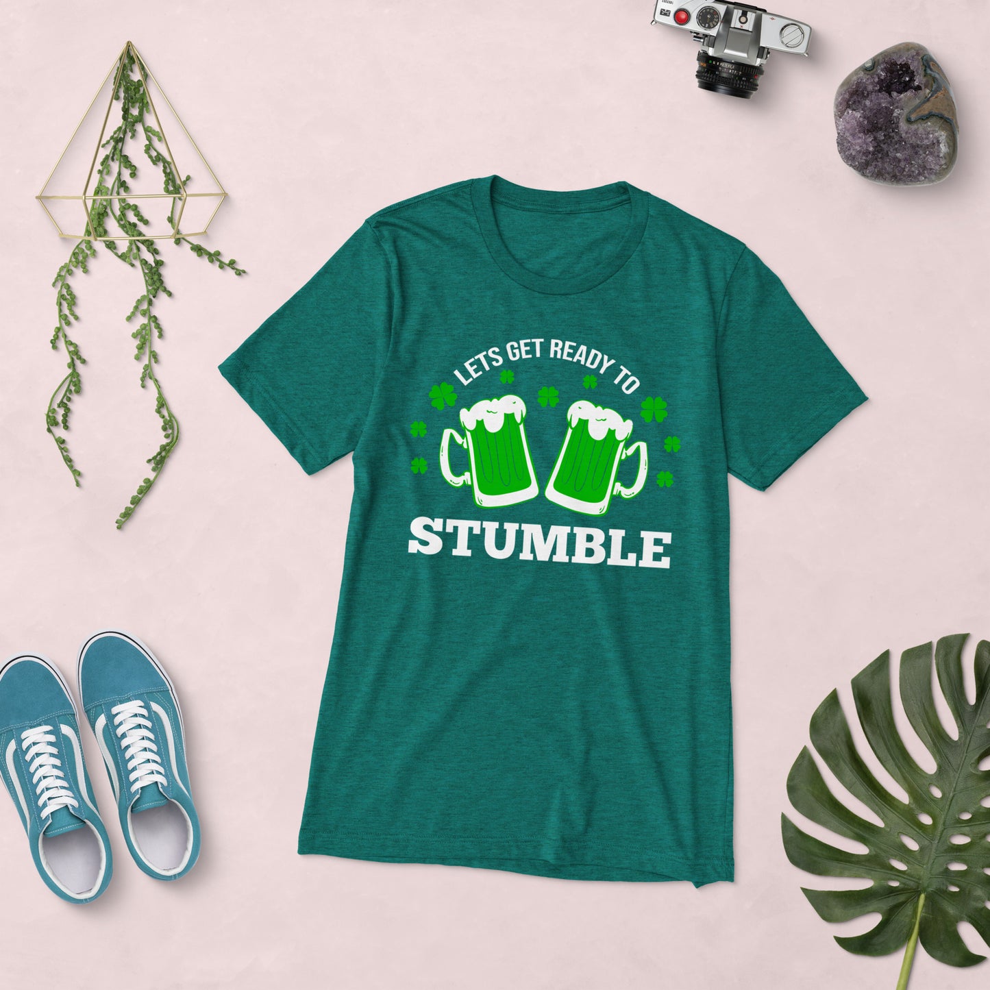 St. Patrick's, Let's Get Ready..., Unisex Short Sleeve, T-shirt
