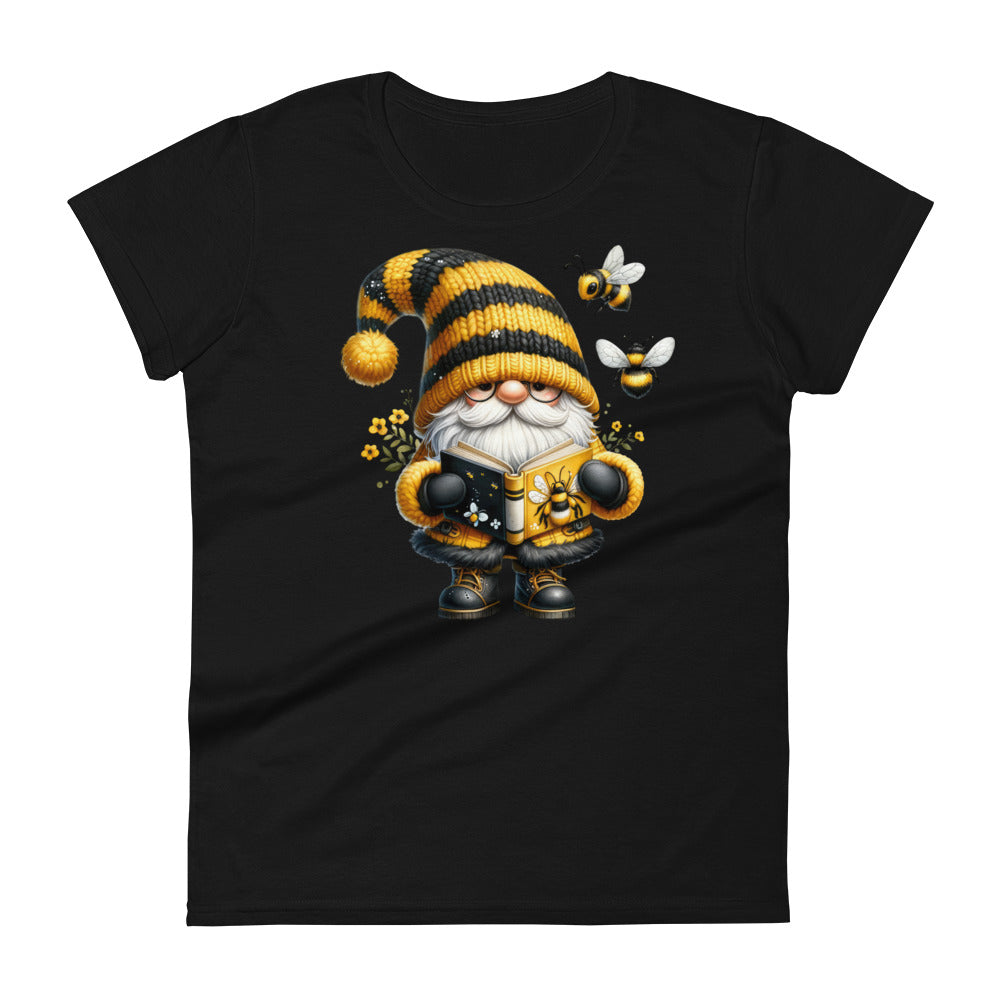Women's Short Sleeve T-Shirt "Bee & Honey" Gnomes #3