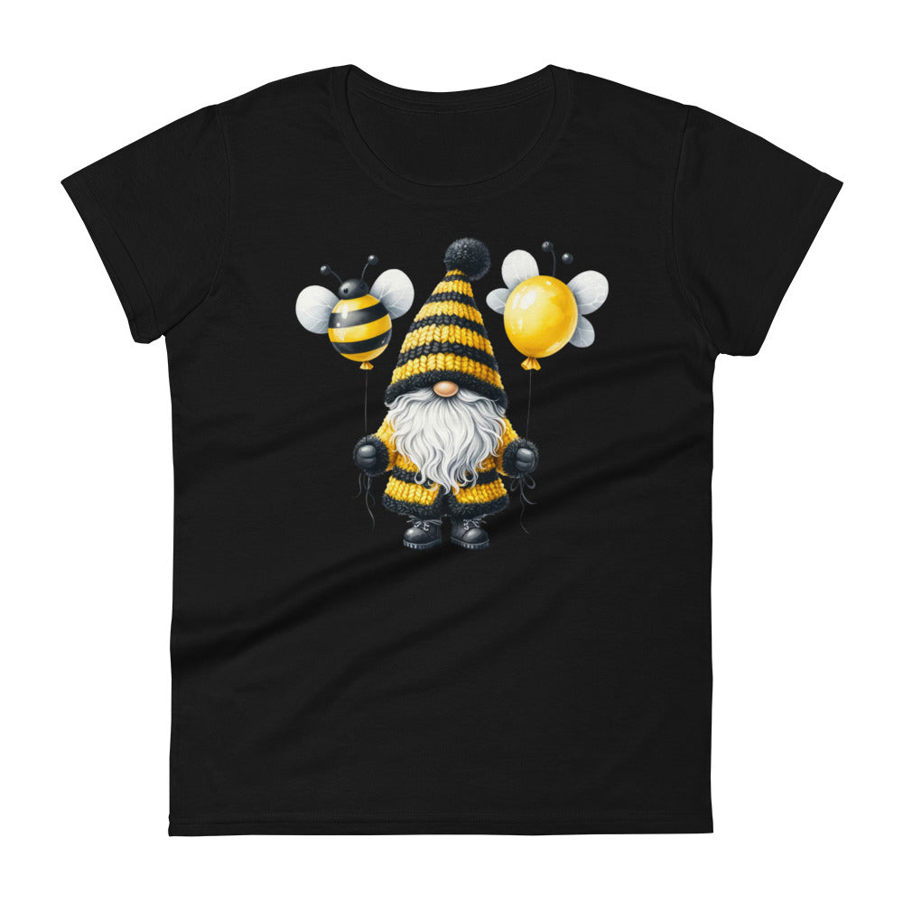 Women's Short Sleeve T-Shirt "Bee & Honey" Gnomes #4