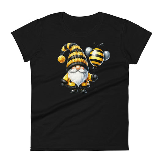 Women's Short Sleeve T-Shirt  "Bee & Honey" Gnomes #5