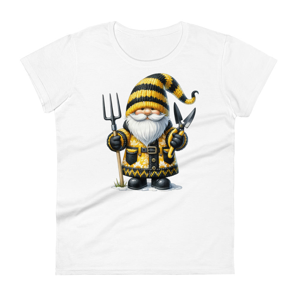 Women's Short Sleeve T-Shirt "Bee & Honey" Gnomes #6