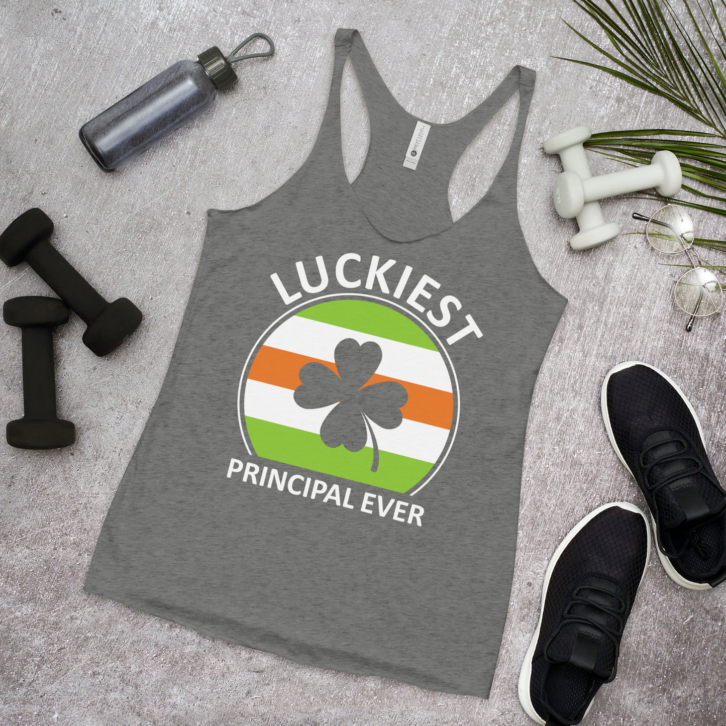 St. Patrick's, Luckiest Principal, Women's Racerback Tank