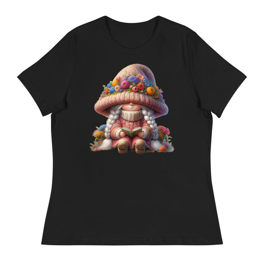 Women's Relaxed T-Shirt "Spring Girl Gnomes" #12