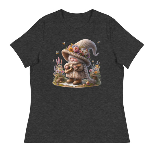 Women's Relaxed T-Shirt "Spring Gnomes" 04