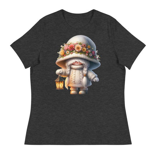 Women's Relaxed T-Shirt "Spring Girl Gnomes" #11