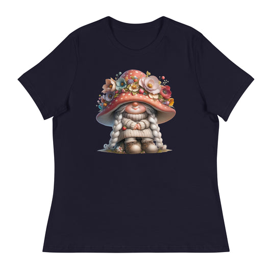 Women's Relaxed T-Shirt "Spring Gnomes" 01