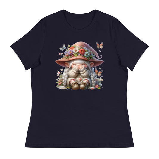 Women's Relaxed T-Shirt "Spring Gnomes" 02