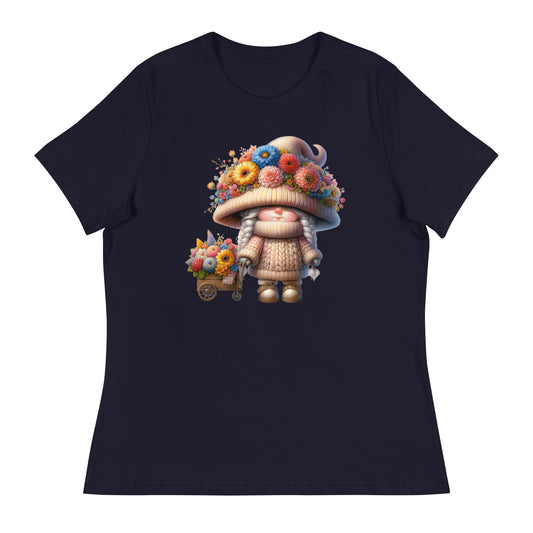 Women's Relaxed T-Shirt "Spring Gnomes" 06