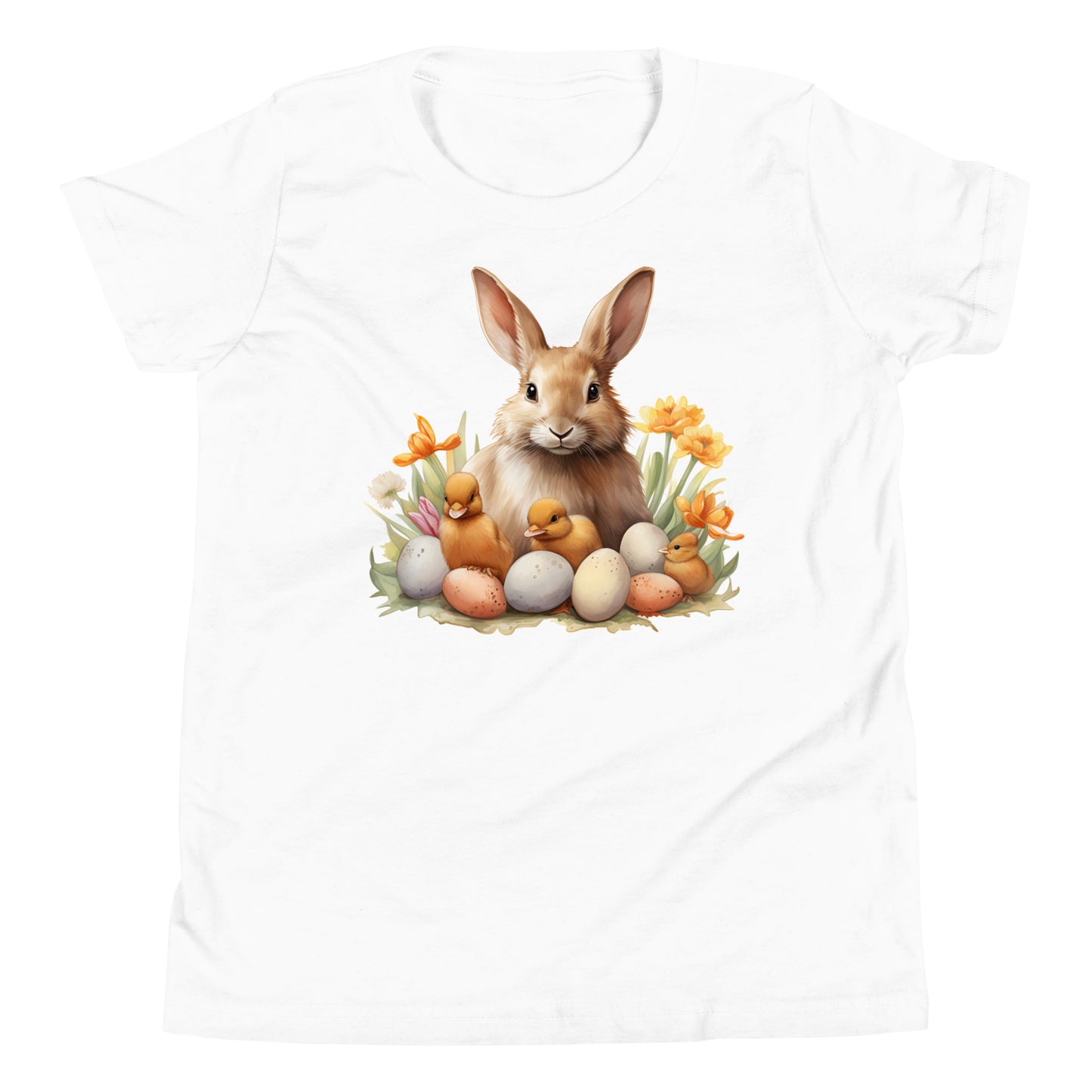 Youth Short Sleeve T-Shirt Bunny & Chicks