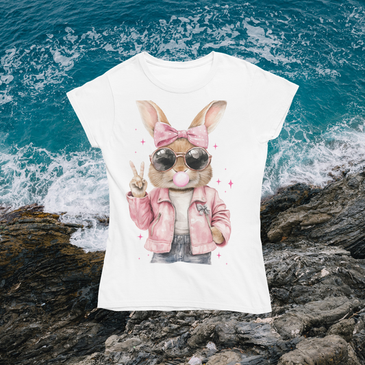 Unisex classic tee "Easter Bunny Pretty in Pink"
