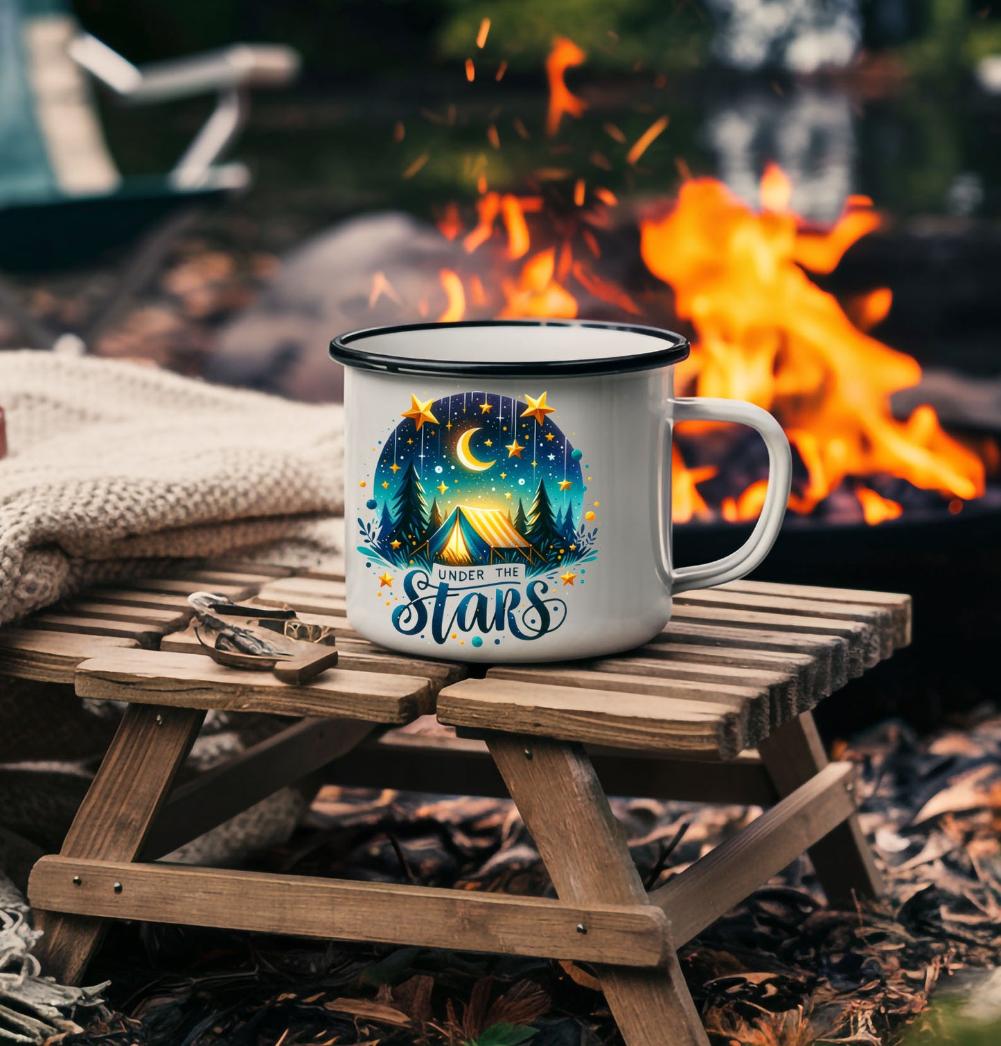 Enamel Mug "Under the Stars.2"