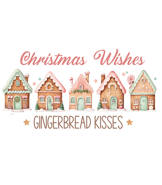 Gingerbread Houses - Unisex Long Sleeve Tee