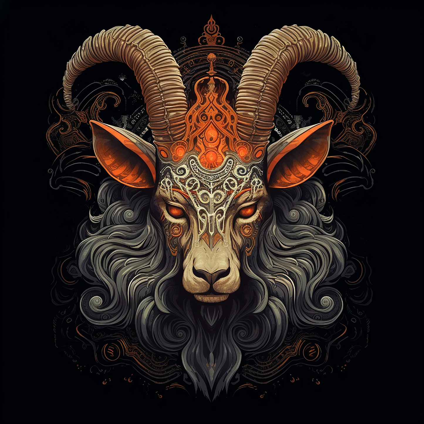Goat's Head - Unisex Long Sleeve Tee