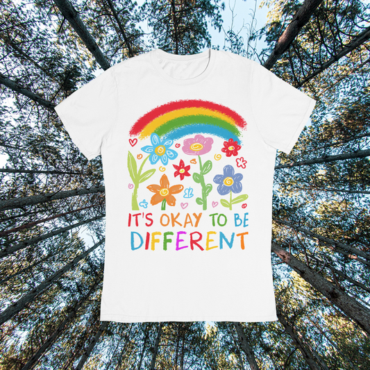 Unisex classic tee "It's Okay to be Different"