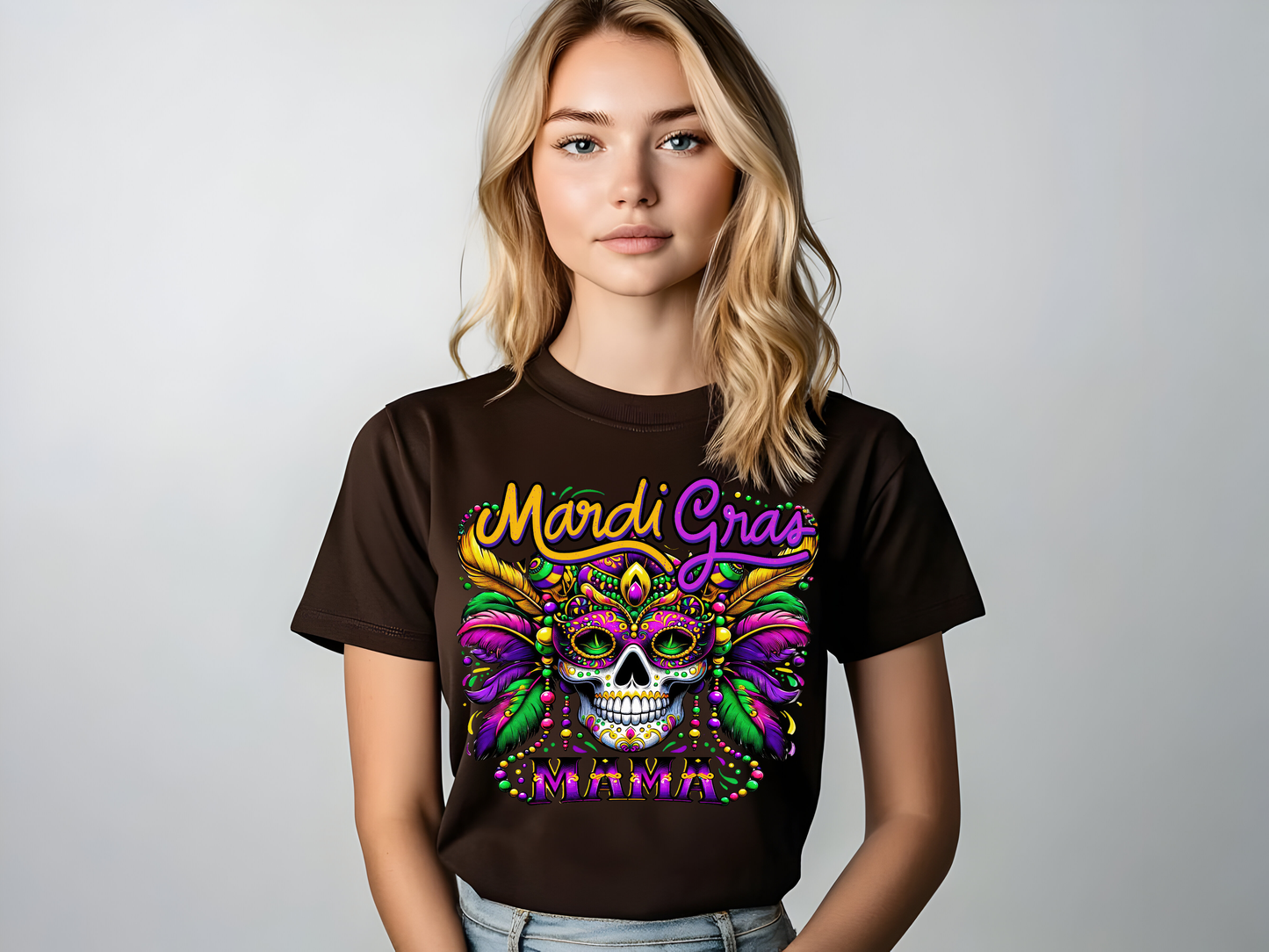 Unisex classic tee "Mardi Gras MAMA"