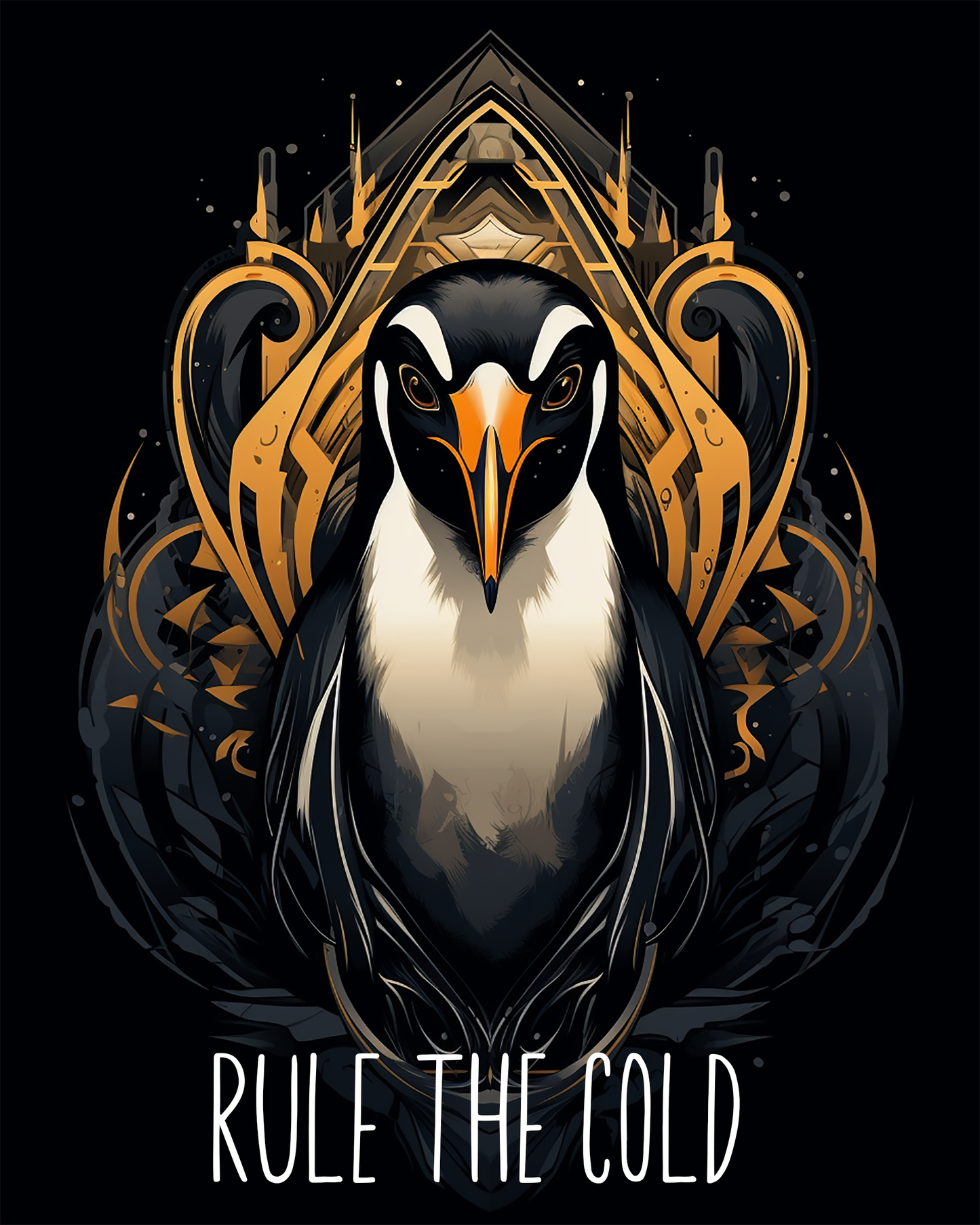 Penguin "Rule the Cold" - Unisex Long Sleeve Tee