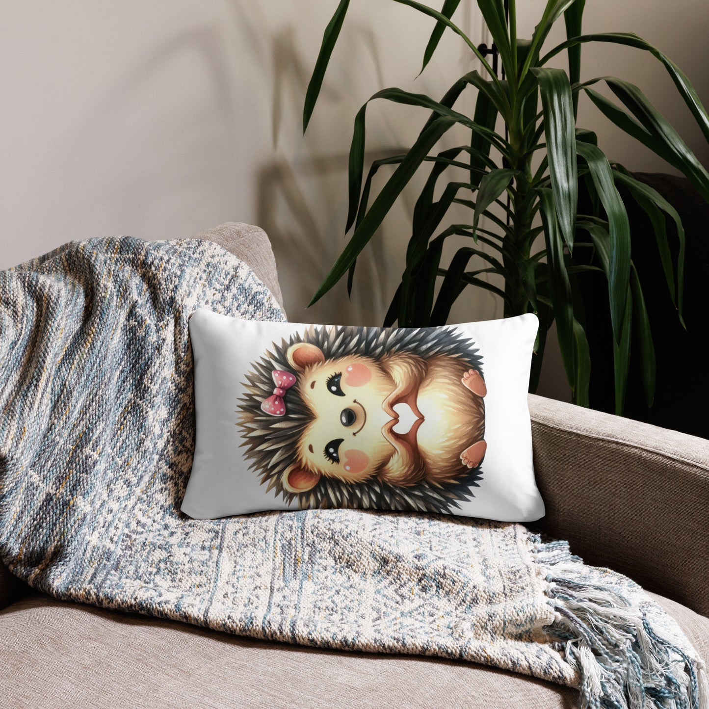 Hedgehog Basic Pillow