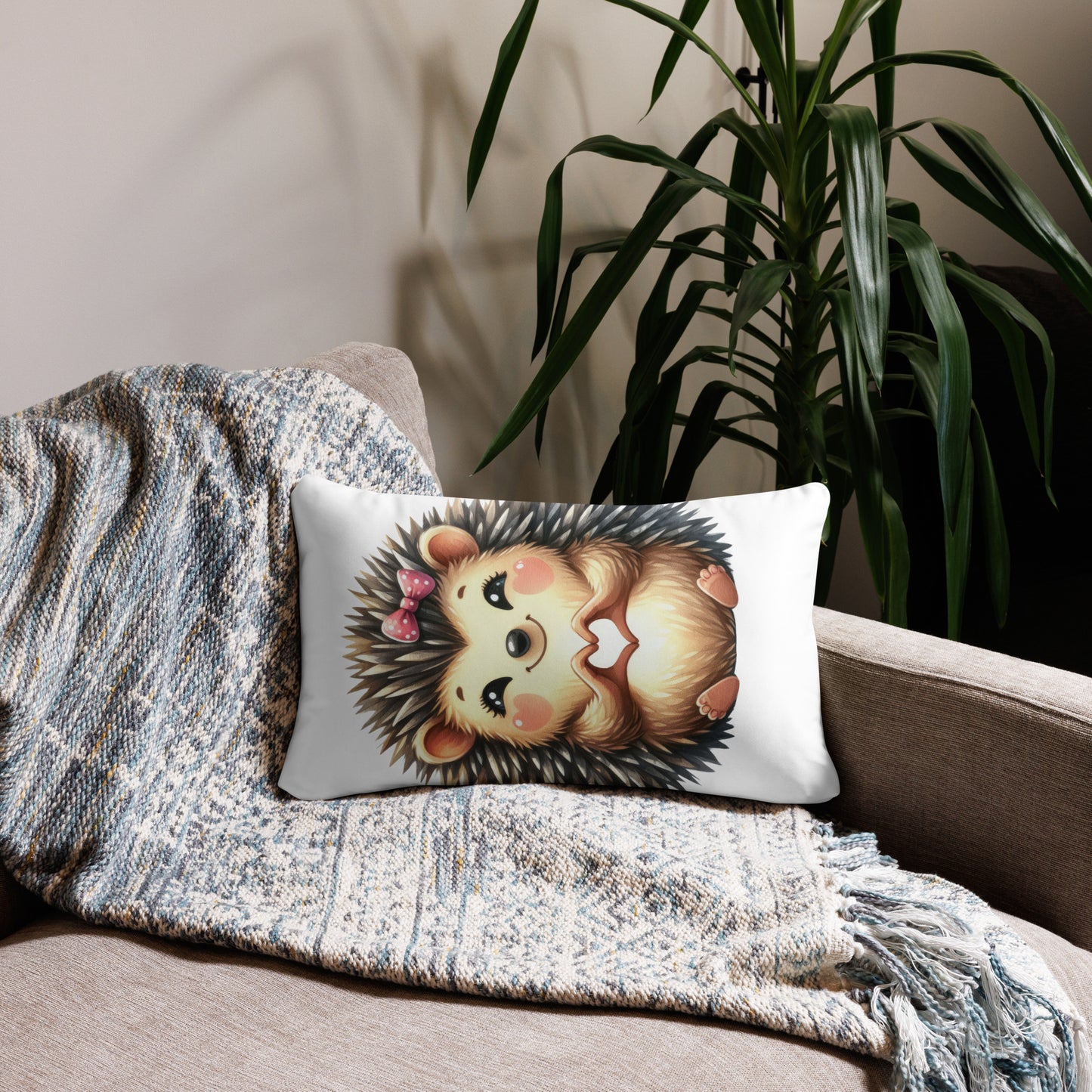 Hedgehog Basic Pillow
