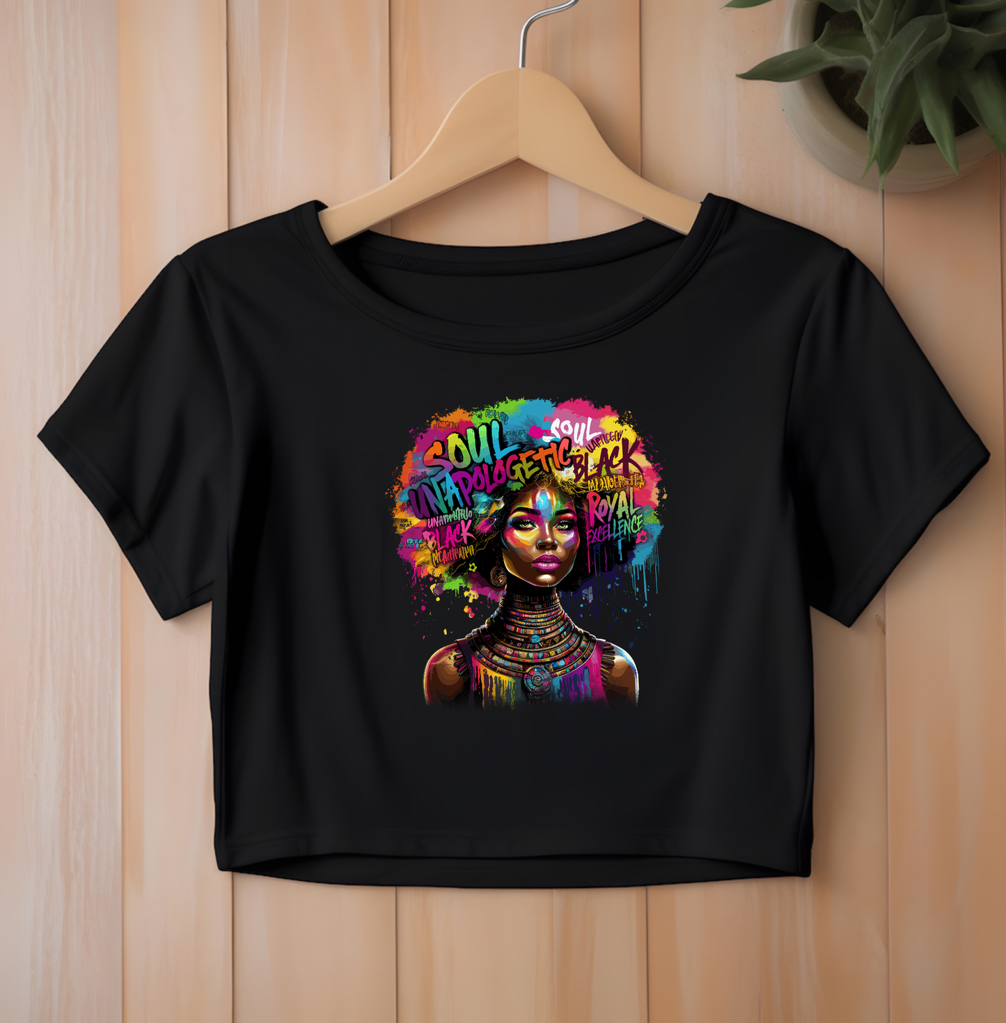 Women’s crop top "Beautiful Soul"