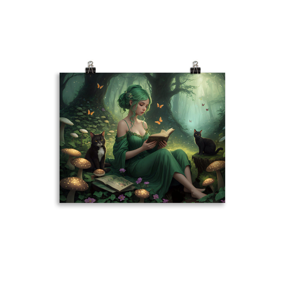Poster "In My Happy Place" Enhanced Matte
