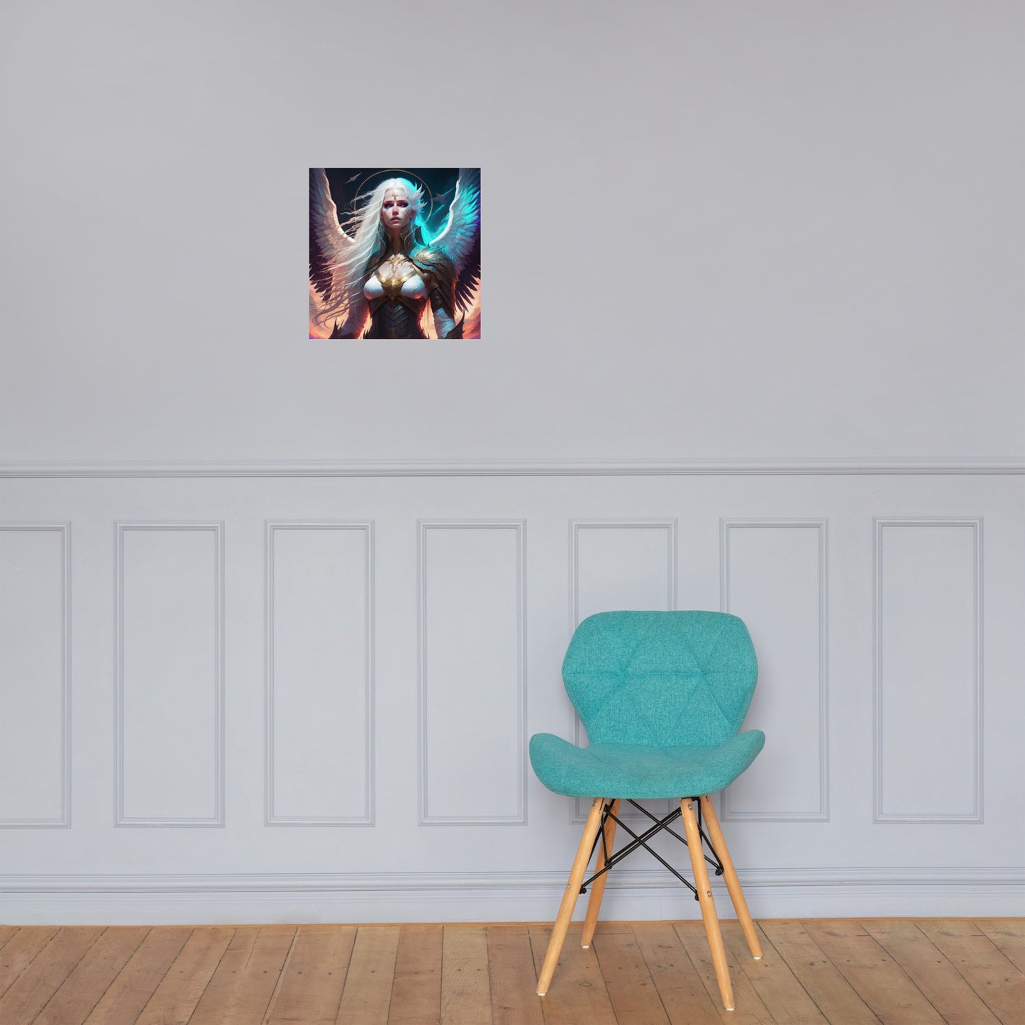 Angel Silence & Storm Poster