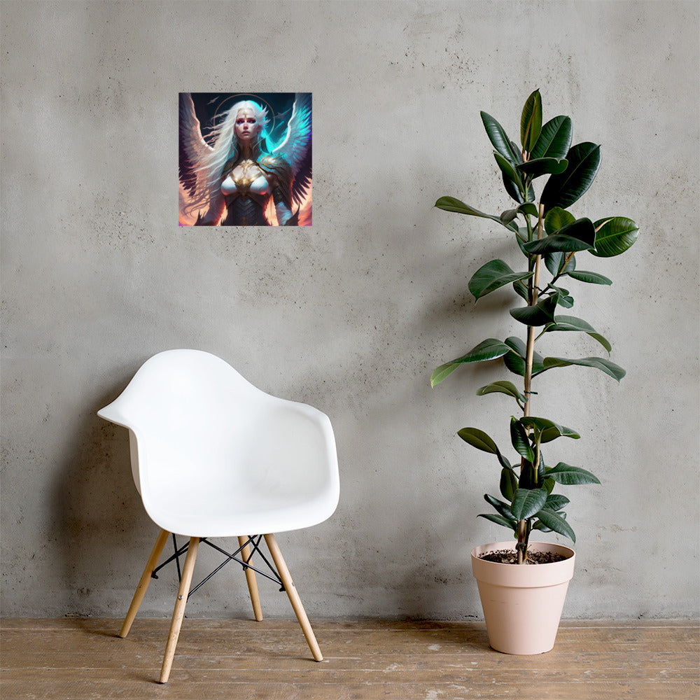 Angel Silence & Storm Poster