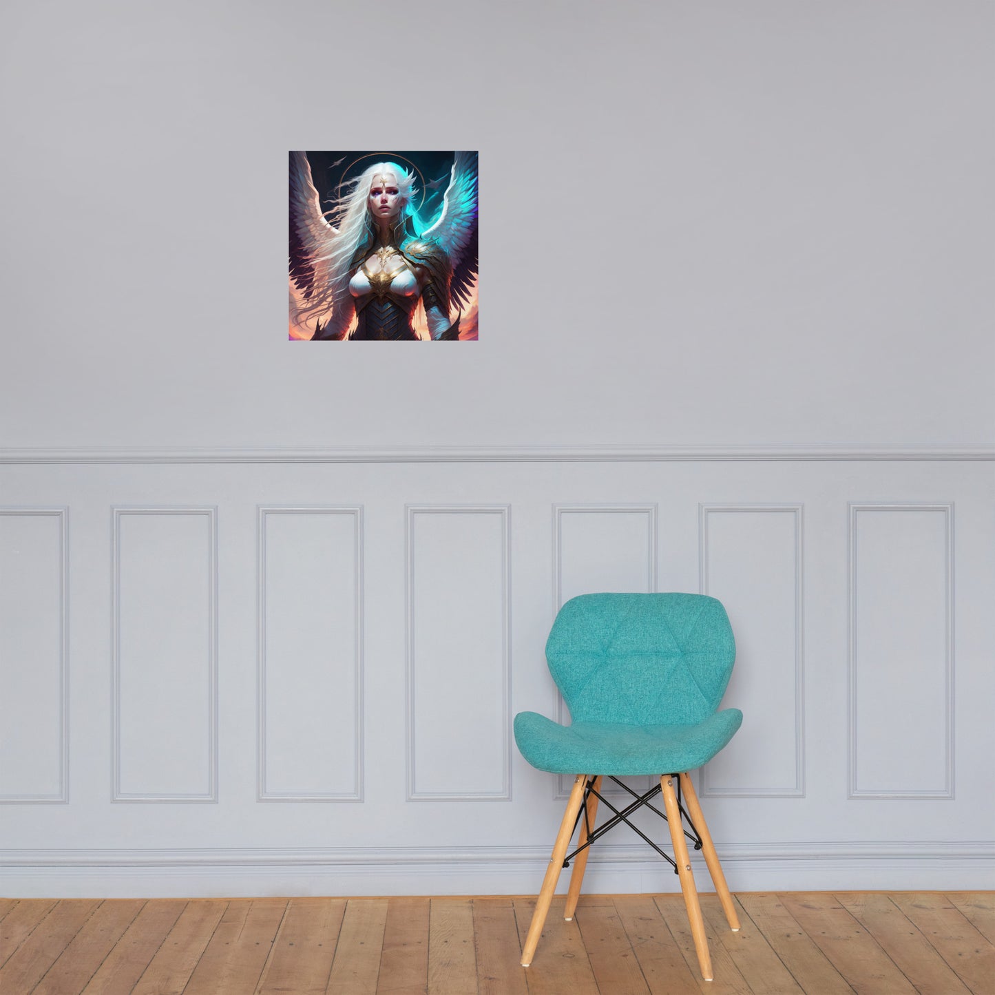 Angel Silence & Storm Poster