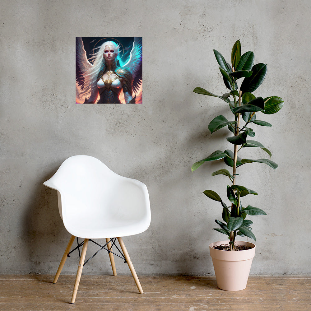 Angel Silence & Storm Poster