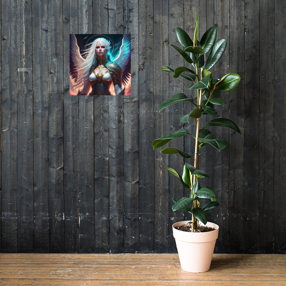 Angel Silence & Storm Poster