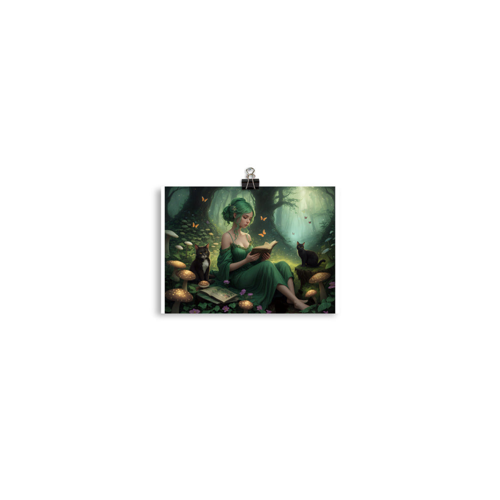 Poster "In My Happy Place" Enhanced Matte
