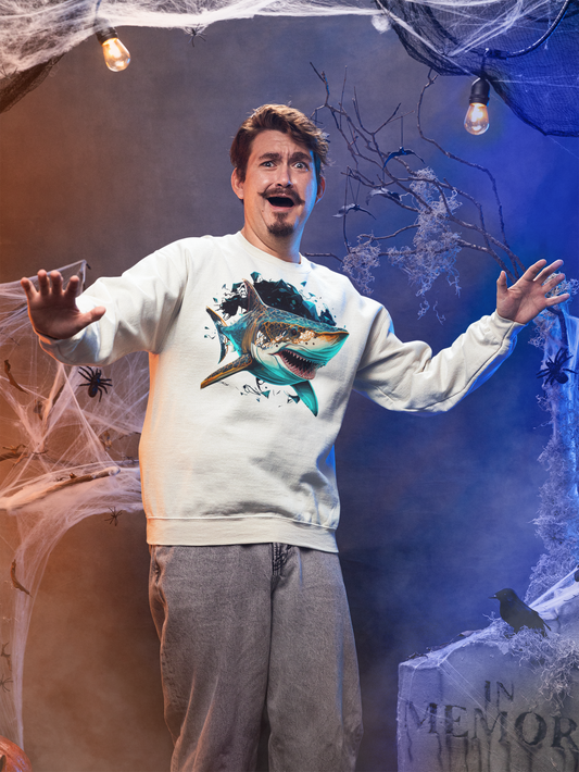 Unisex Sweatshirt "Shark Attack"