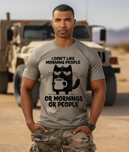 Unisex classic tee "Morning Cat"