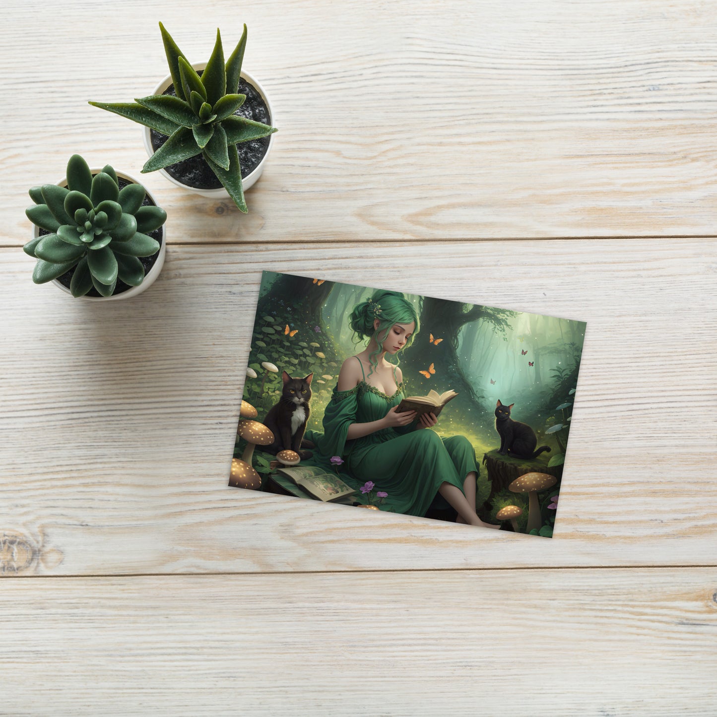 Greeting Card "In My Happy Place"