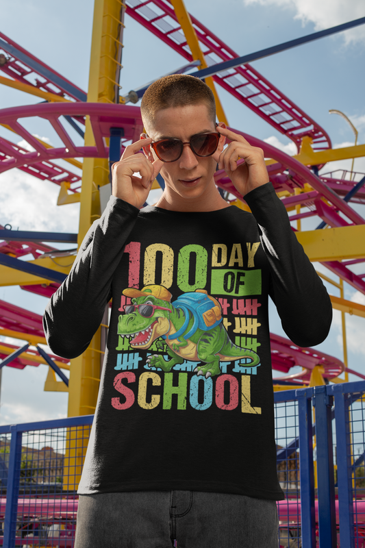 Unisex classic tee "100th Day Dino"