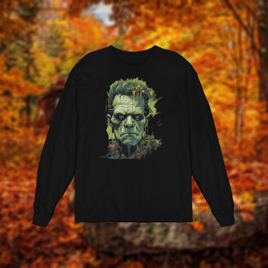 Unisex Long Sleeve Tee "Frankie" Halloween Bella Canvas 3501