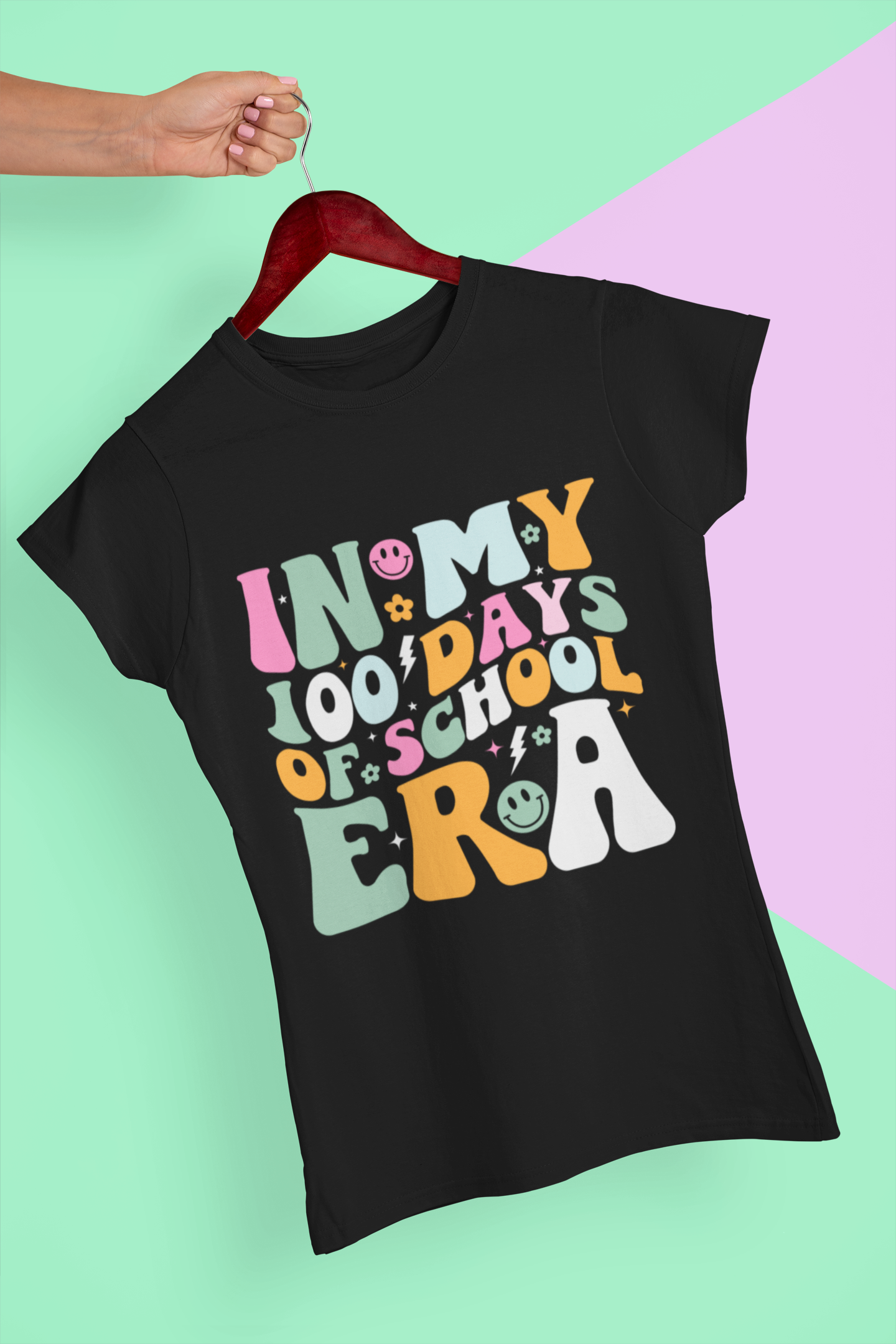 Youth classic tee "In My 100 Days of School ERA"