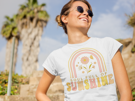 Unisex classic tee "Soul Full of Sunshine" Spring & Easter Image