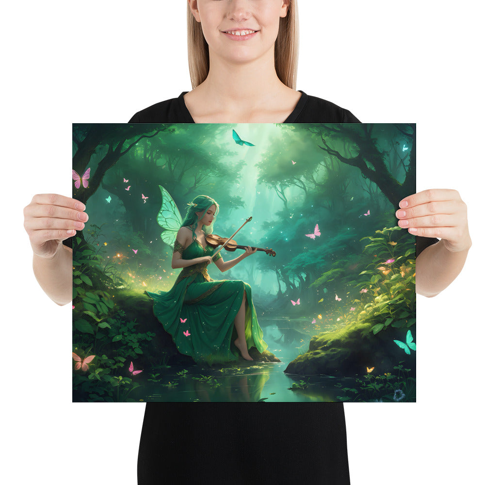 Premium Luster Photo "The Violin Fairy"