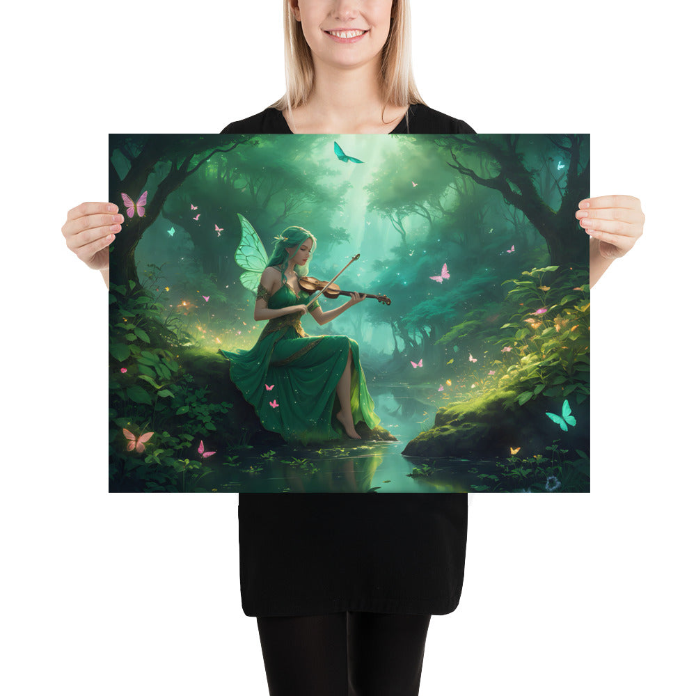 Premium Luster Photo "The Violin Fairy"