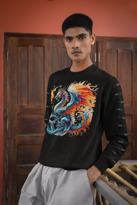 Unisex Sweatshirt "Blue Dragon"