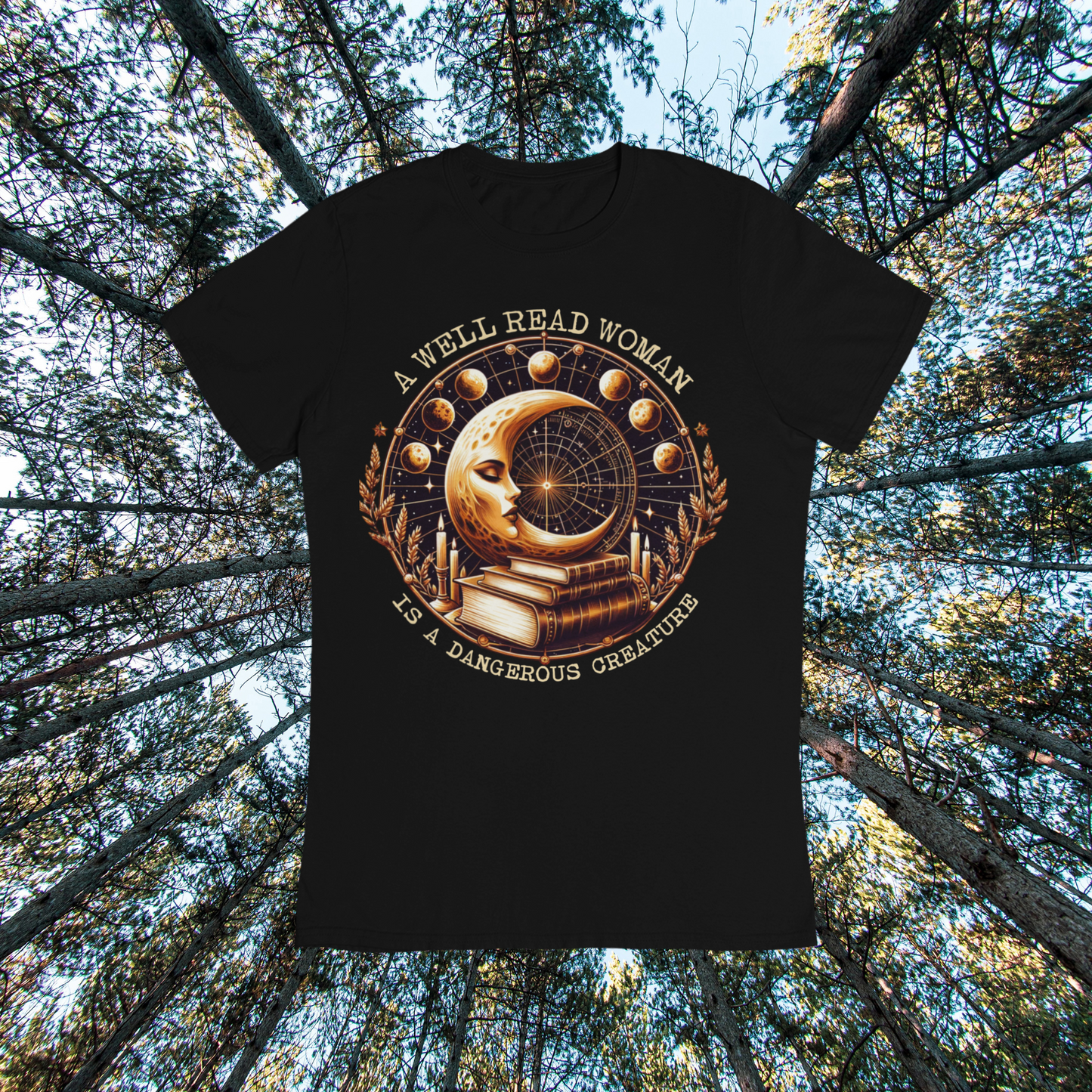 Women’s basic softstyle t-shirt "A Well Read Woman"
