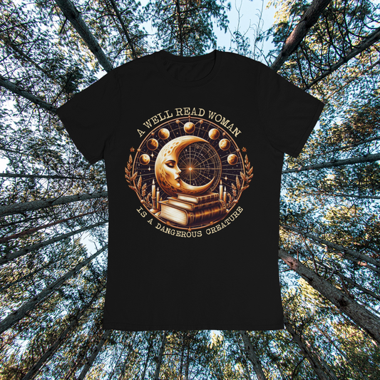Women’s basic softstyle t-shirt "A Well Read Woman"