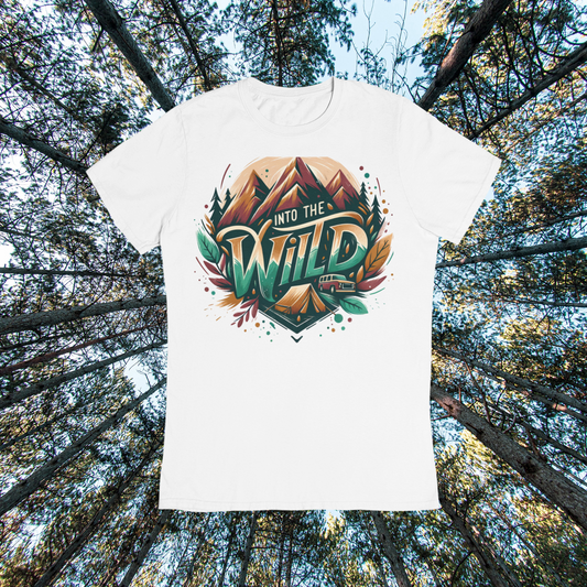 Women’s basic softstyle t-shirt "Into the Wild" Gildan