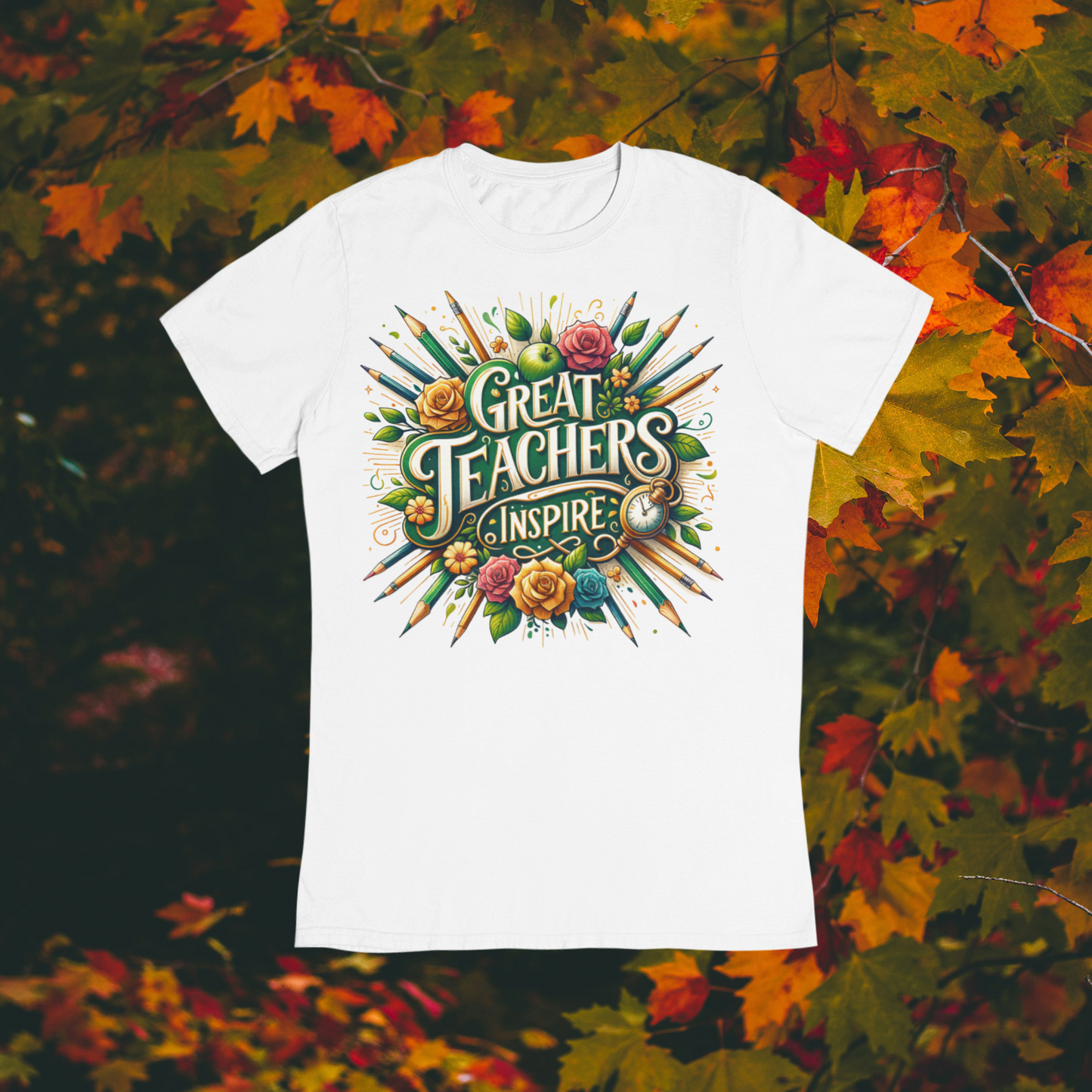Softstyle Unisex T-Shirt "Great Teachers Inspire"
