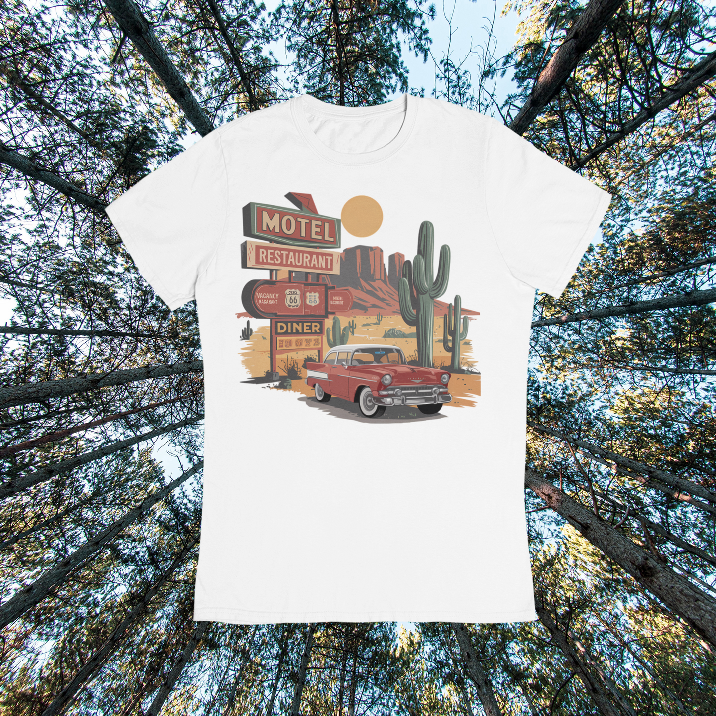 Unisex classic tee "Vintage Road Trip"
